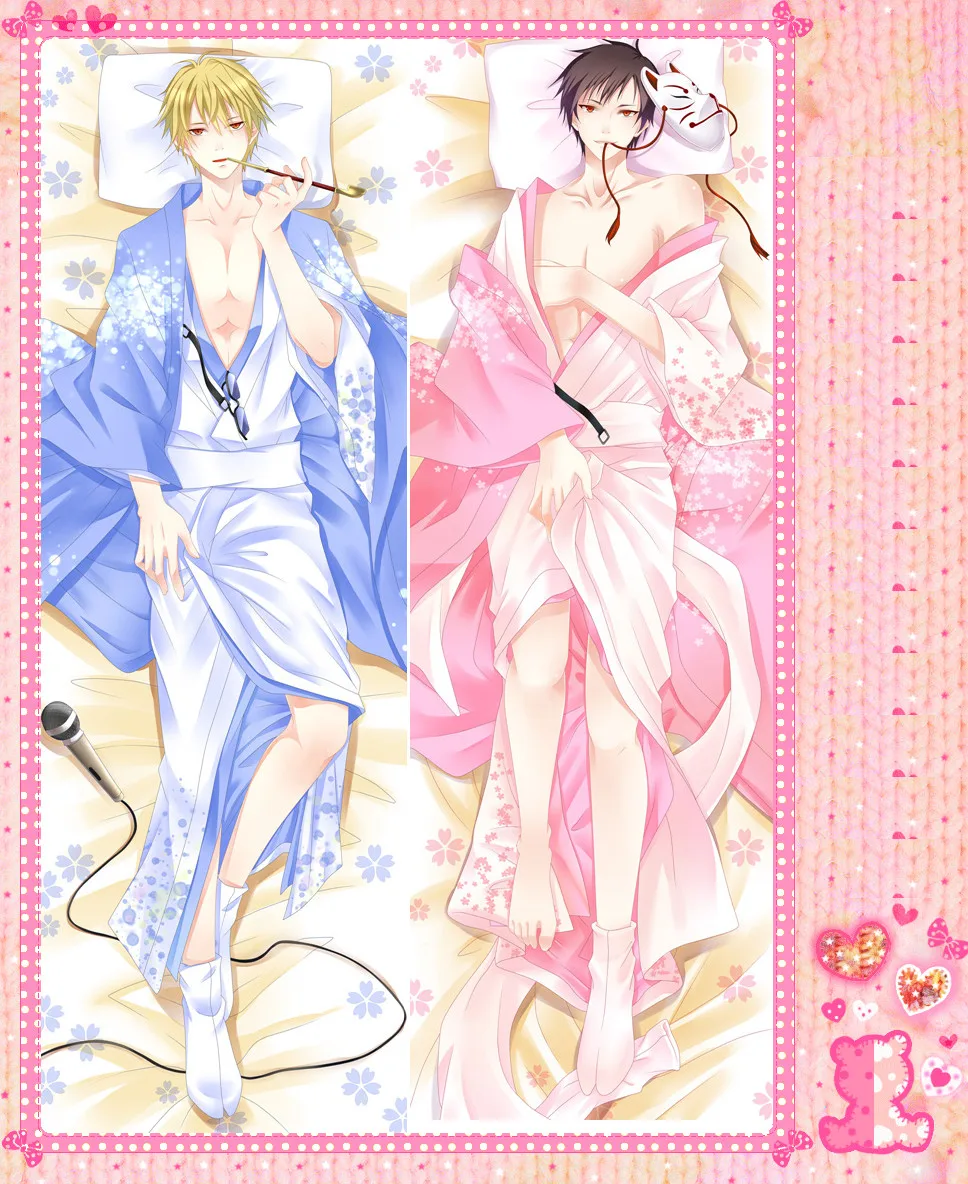 Аниме мультфильм дюрарара! Наволочка с двойным подкладом наволочка для подушки