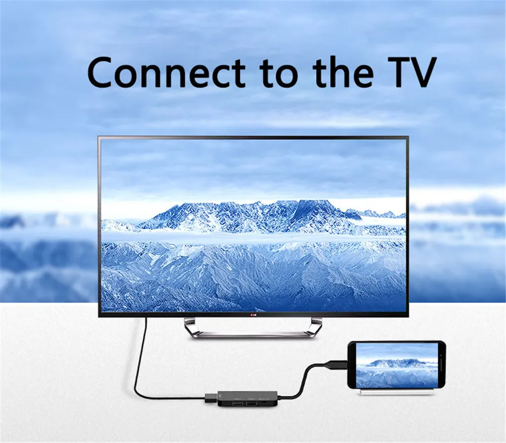 Rovtop USB-C концентратор type C концентратор USB 3,0 HDMI Thunderbolt 3 адаптер для MacBook Pro samsung Galaxy huawei mate 20 Pro/P30 type C