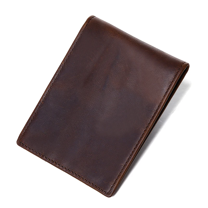 NBSA мужской кошелек из натуральной кожи бумажник для водительских прав тонкий