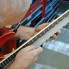 Гитарный шейный зубчатый инструмент Luthiers с прямым краем для большинства электрогитар для грифельной доски и ладов из нержавеющей стали