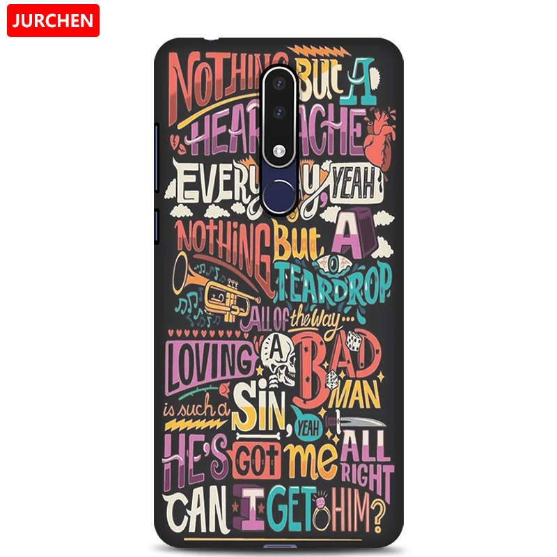 34 JURCHEN чехол для телефона для Nokia 3,1 Plus чехол-накладка милый мультяшный силиконовый мягкий чехол-накладка Nokia3.1 для Nokia 3,1 Plus чехол-сумка - Color: 34