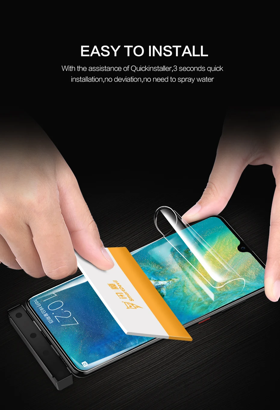 Защита экрана SmartDevil для huawei P20 20 Pro mate 20X P30 pro 10 Pro Полное покрытие HD Прозрачная Гидрогелевая пленка высокой четкости