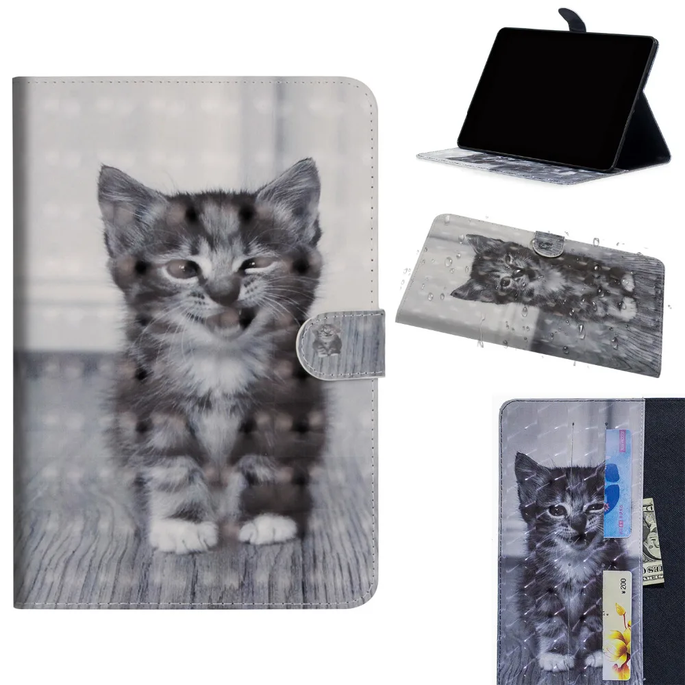 Умный чехол с принтом для Amazon Kindle Paperwhite 1 2 3 Funda Магнитный 2015 Чехол + пленка