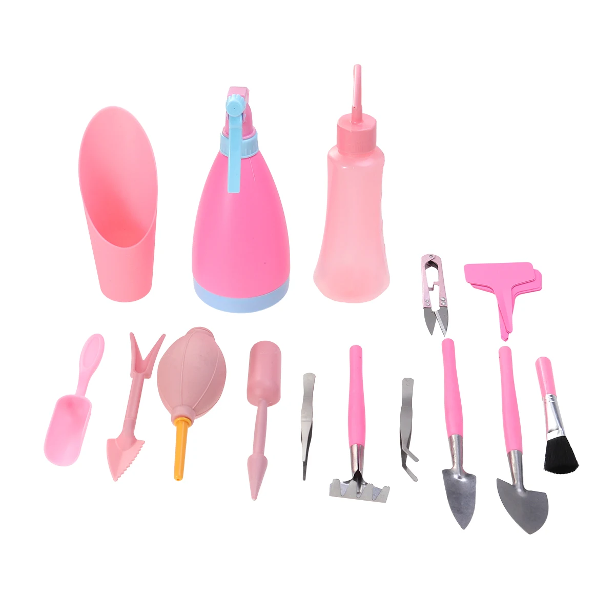 19 шт Набор инструментов для садоводства в горшке суккулент мини пластиковая