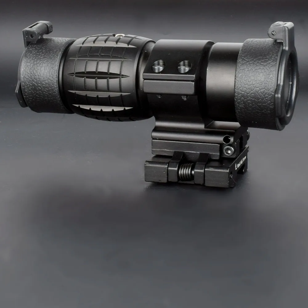 Тактический прицел с красной точкой 3x лупа подходит для прицела Aimpoint откидной на