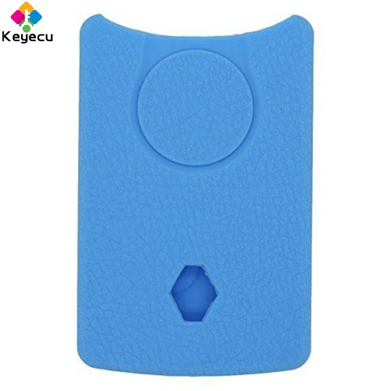 Запасной силиконовый чехол KEYECU с кожаной текстурой для ключа дистанционным