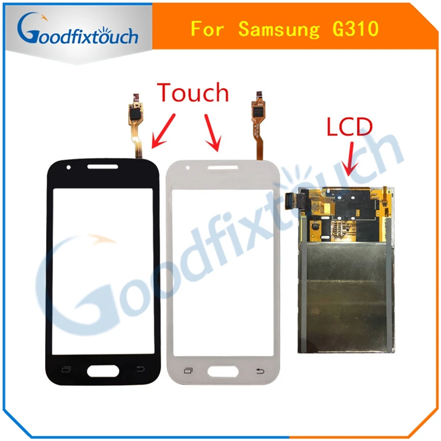 

For Samsung Galaxy Ace Style SM-G310 G310 Black / White Touch Screen Sensor + LCD Display Monitor Panel Module