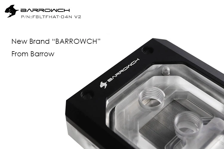 Barrowch OLED дисплей температуры водяного охлаждения FBLTFHAT-04N V2 кулер для процессора AMD Threadripper X399 TR4, SP3 блок процессора