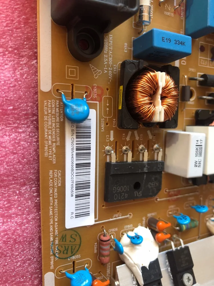 New originalfor Samsung UA48H5000AW HG48AC670CJ Power Board BN44-00699B L48SF-EDY | Электроника