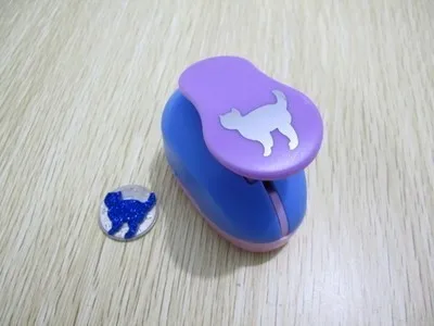 Tuba 2,3-2,5 см ручная машина для тиснения Diy Инструменты для скрапбукинга бумажные отверстия декоративные штампы формы резак скрапбук - Цвет: Cat