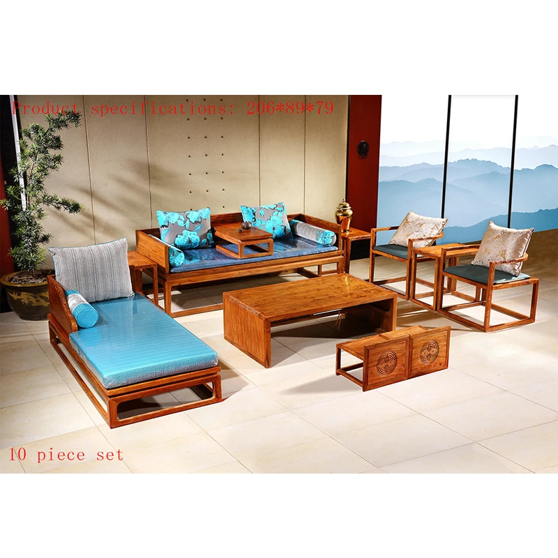 10 шт./компл. антикварный Ежик палисандр Диван стул на заказ мебель из красного