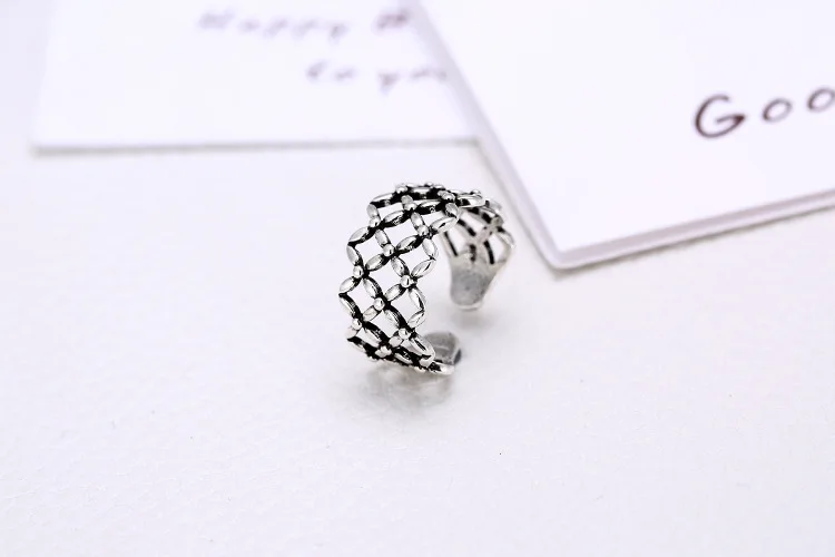 Женское кольцо в стиле ретро из стерлингового серебра 925 пробы на палец подарок