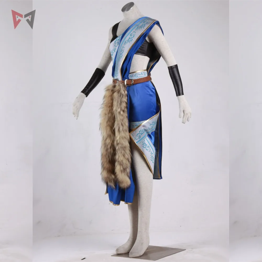 MMGG аниме Final Fantasy XIII Косплей Oerba Yun Fang костюм для косплея высокое качество сари как