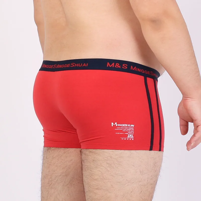 5 PCS/LOT New Arrivals Male Cotton Underwear Men's Sexy Boxers Knitted Underpants Shorts White/Black/Blue/Red/Gray M L XL XXL