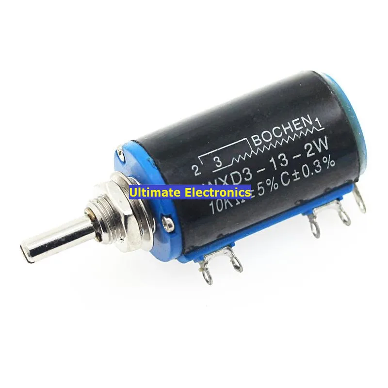 2 шт WXD3 13 2W прецизионный мультиповоротный потенциометр 1K/2 K/3 3 K/4 7