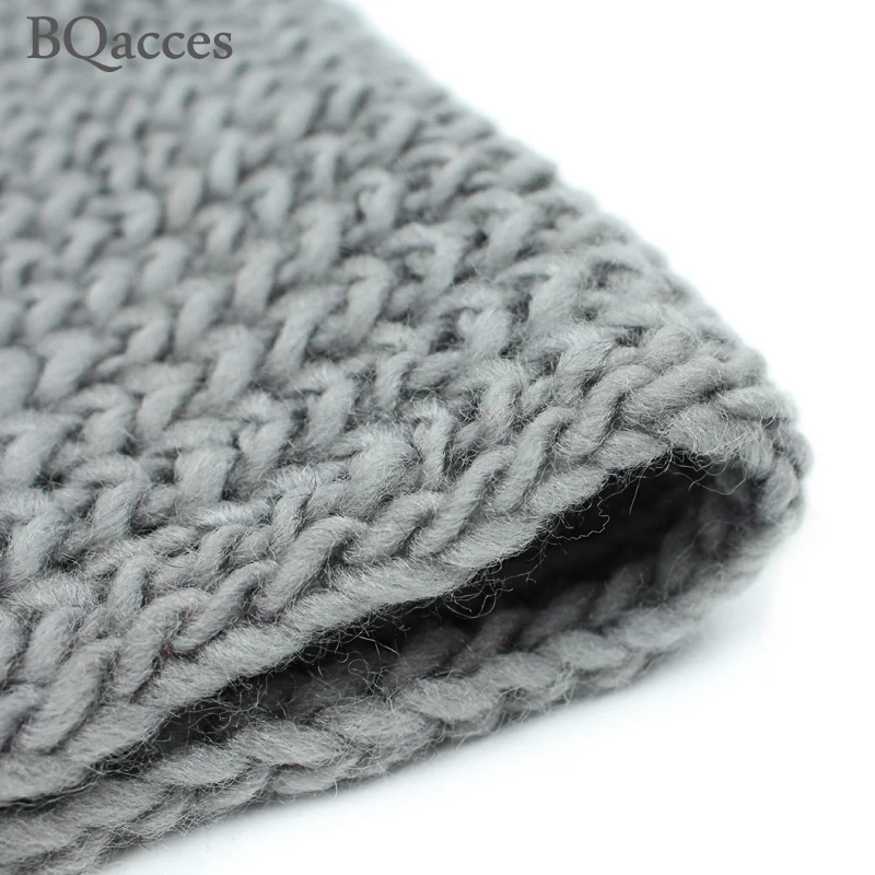 New women solid color chunky knitting wool snood infinity scarf winter neck warmer cowl collar circle scarves bufandas cuellos |