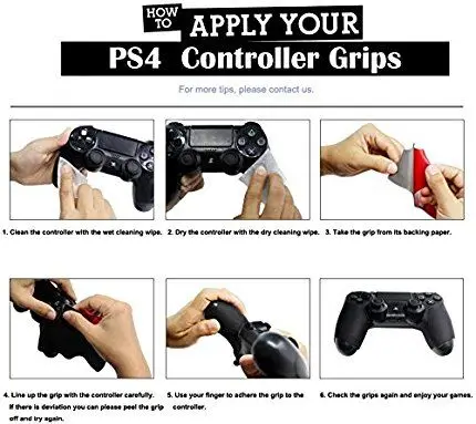 Противоскользящие колпачки для контроллера PS4 Защитная Наклейка Playstation 4 Dualshock Pro