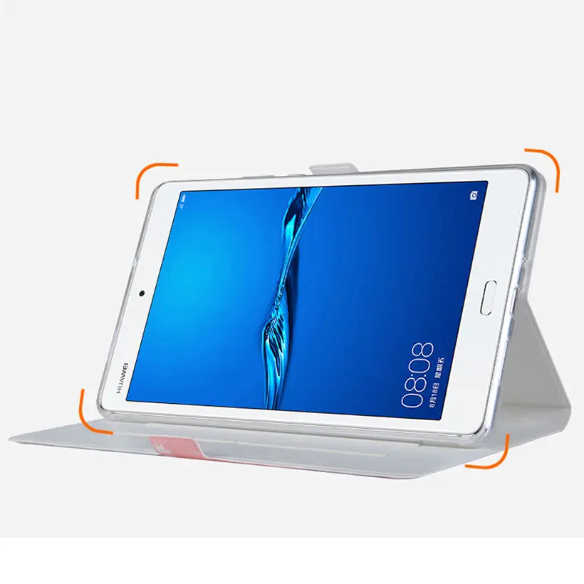 Чехол для планшета Huawei Mediapad M3 Lite 8 0 Модный чехол из искусственной кожи с