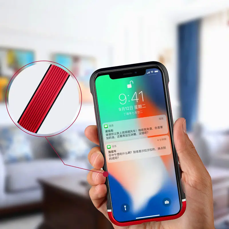 RedKoi чехол из углеродного металла для iPhone 8 7 Plus XS Max XR ударопрочный алюминиевый