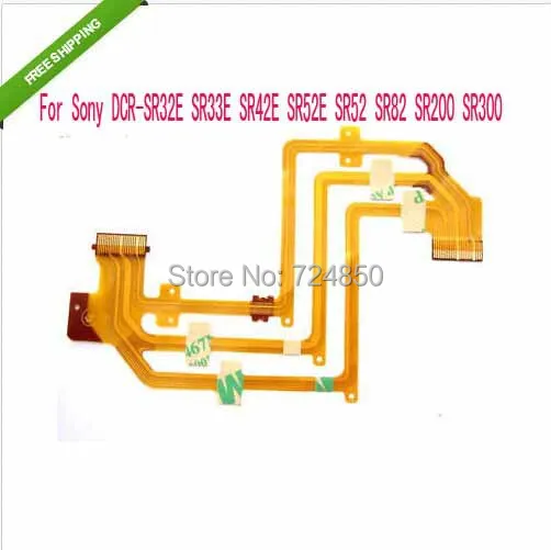 

FP-610 " NEW LCD Flex Cable for SONY SR32E SR33E SR42E SR52E SR62E SR72E SR82E SR200E SR300E Video Camera