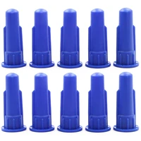 cylindrical cone for cartridge caulking spare part nozzle spray tip for silicon sealant dispenser syringe accessory 10pcs