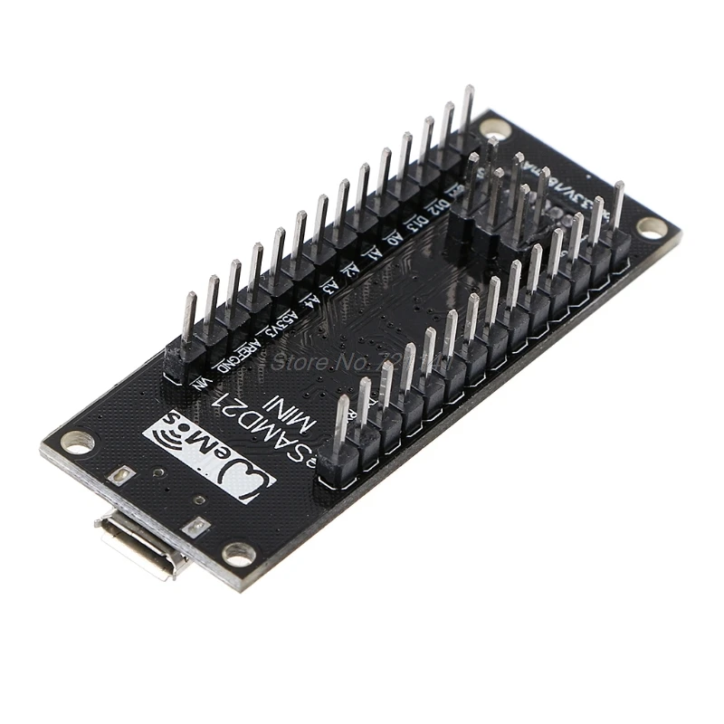 

SAMD21 M0-Mini 32-bit ARM Cortex M0 Core Compatible For Zero Form Mini Dropship