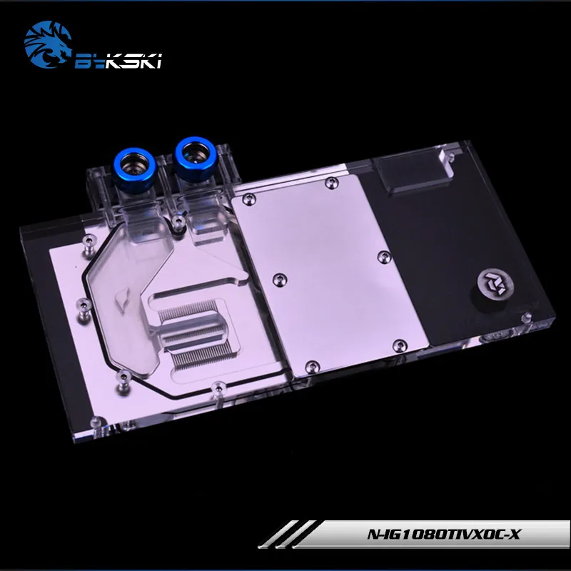 Bykski полное покрытие GPU водный блок для VGA цветной GTX 1080TI GTX1070Vulcan видеокарта N IG1080TIVXOC