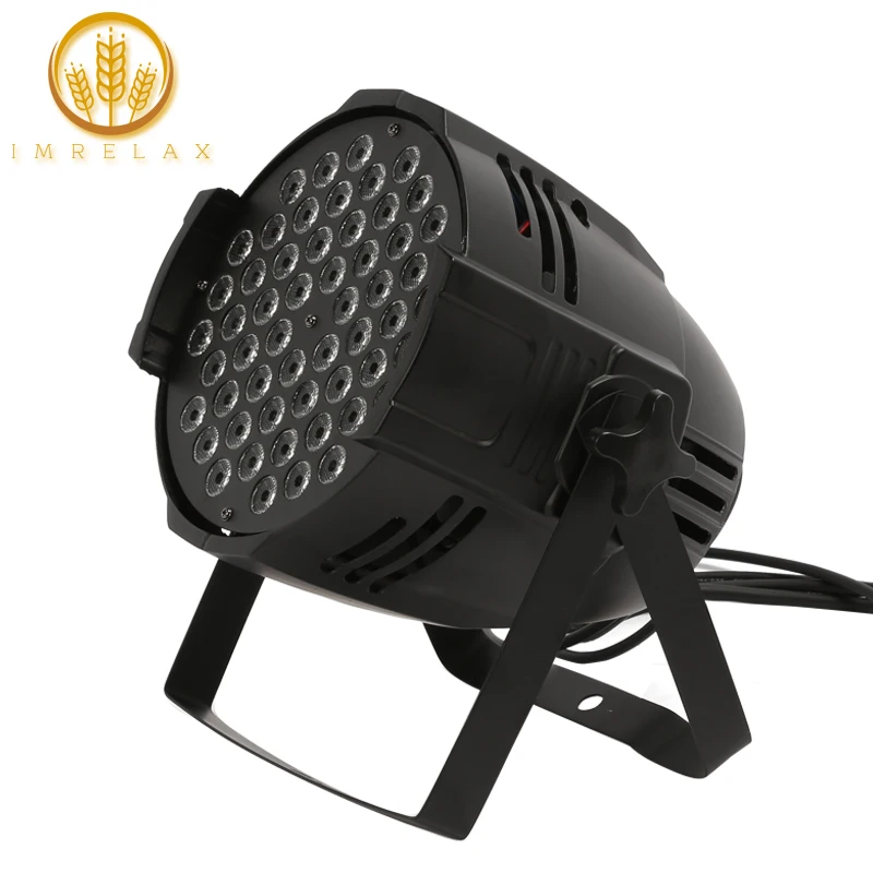 IMRELAX большой источник питания 54x3w RGBW 4in1 LED Par свет высокой яркости DMX 64 Вечеринка
