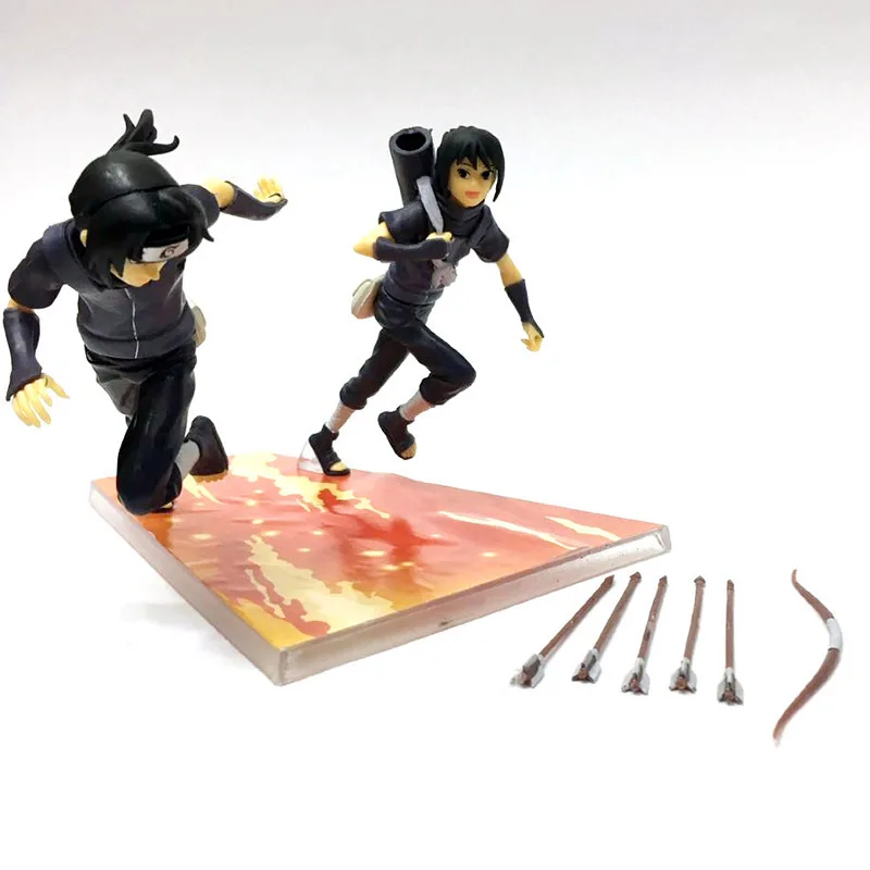 2 шт./компл. Наруто: Uchiha Itachi &amp Sasuke G.E.M. Экшн-фигурки из ПВХ серии T30 | Игрушки и хобби