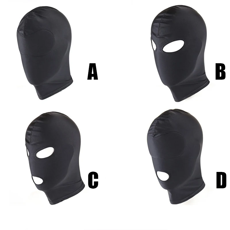Сексуальный мех Spielzeug обман БДСМ связывание Fetisch Maskes капузе Offenen мунд Auge вечерние