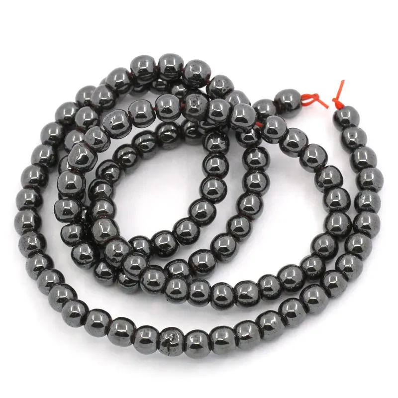 DoreenBeads гематитовые бусины, круглые бронзовые около 4 мм(1/") Диаметр, отверстие: Приблизительно 1 мм, 38 см(15") длиной, 1 прядь(приблизительно 100 шт./прядь