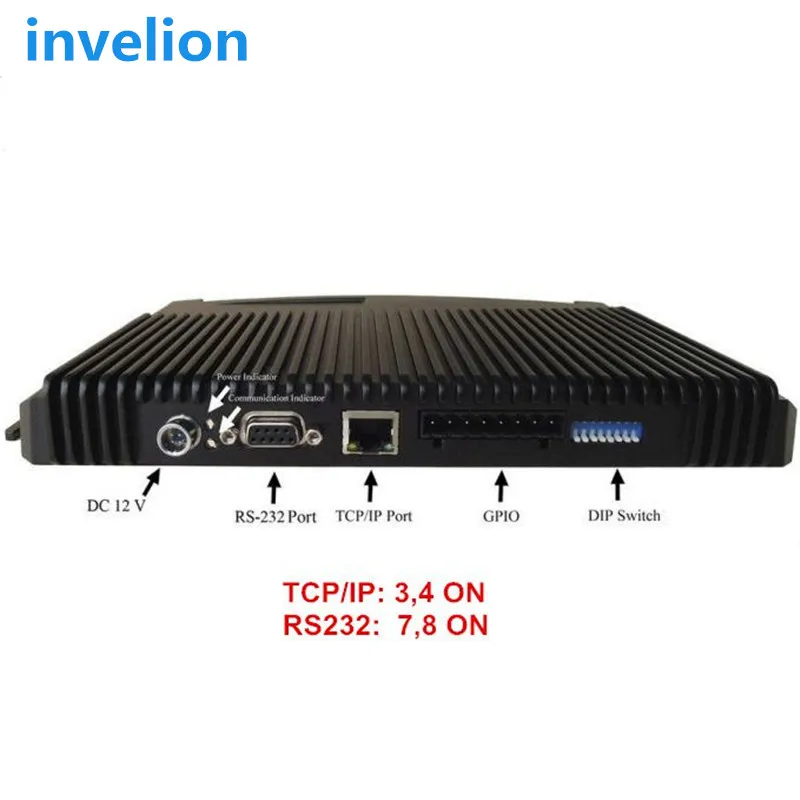 ISO18000 6C Gen2 IMPINJ R2000 чип uhf rfid считыватель дальнего радиуса действия с RS232/TCP/IP RJ45/Ethernet