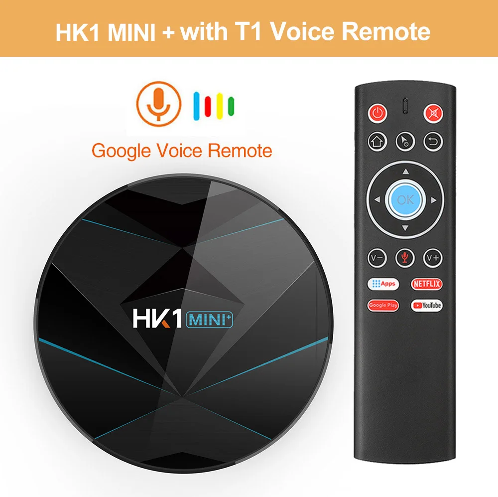 Smart tv Box Android 9,0 4 Гб ОЗУ 64 Гб Rockchip RK3318 поддержка 1080p 4K 60fps Google Play Store Netflix Youtube HK1 мини IP tv BOX