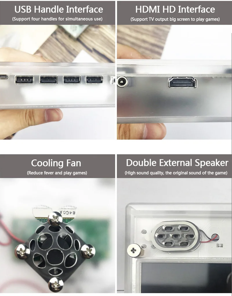 DIY Raspberry Pi игровой коврик ручной GameHat с 5 дюймов HD ips дисплей Gameberry с Raspberry pi компьютерный модуль 3 Lite встроенный