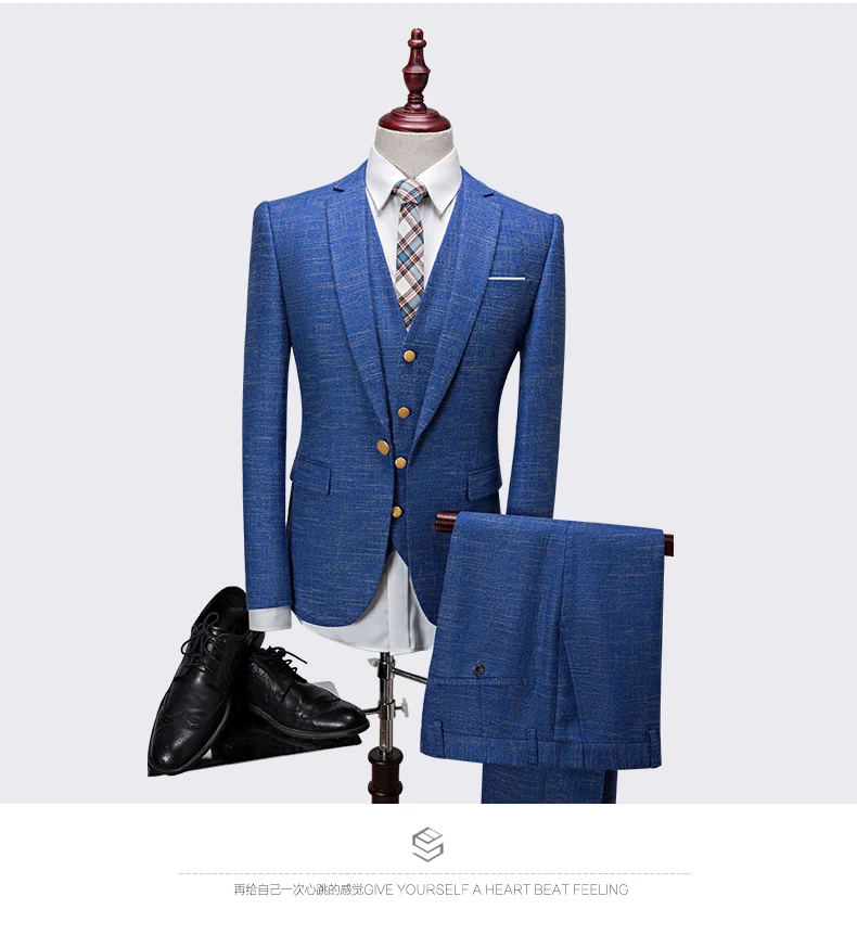 Terno льняной мужской костюм новейшее пальто брюки дизайн серый синий пиджак для