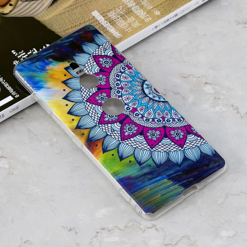 Luminous Case for coque Sony Xperia XZ3 Silicone Cover XA2 L2 |