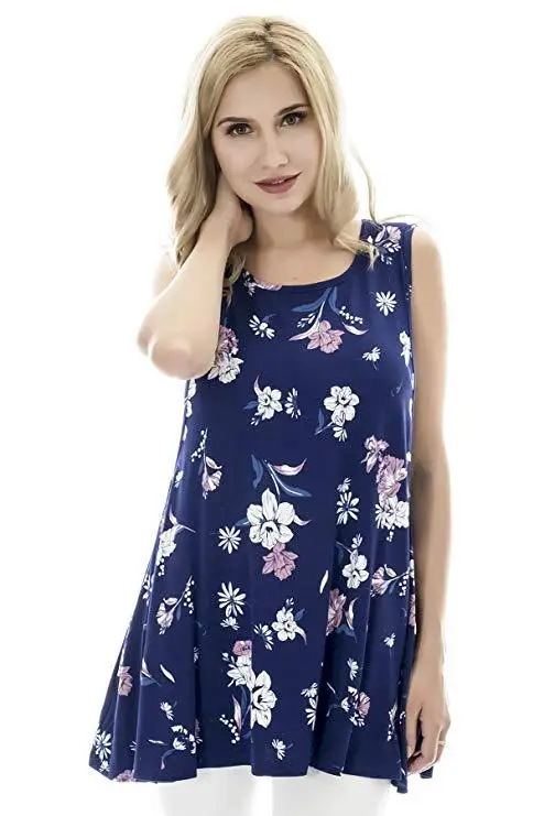 

Women's Maternity Nursing Tank Tops Sleeveless Breastfeeding Clothes floral print short summer pregnant woman clothes tops