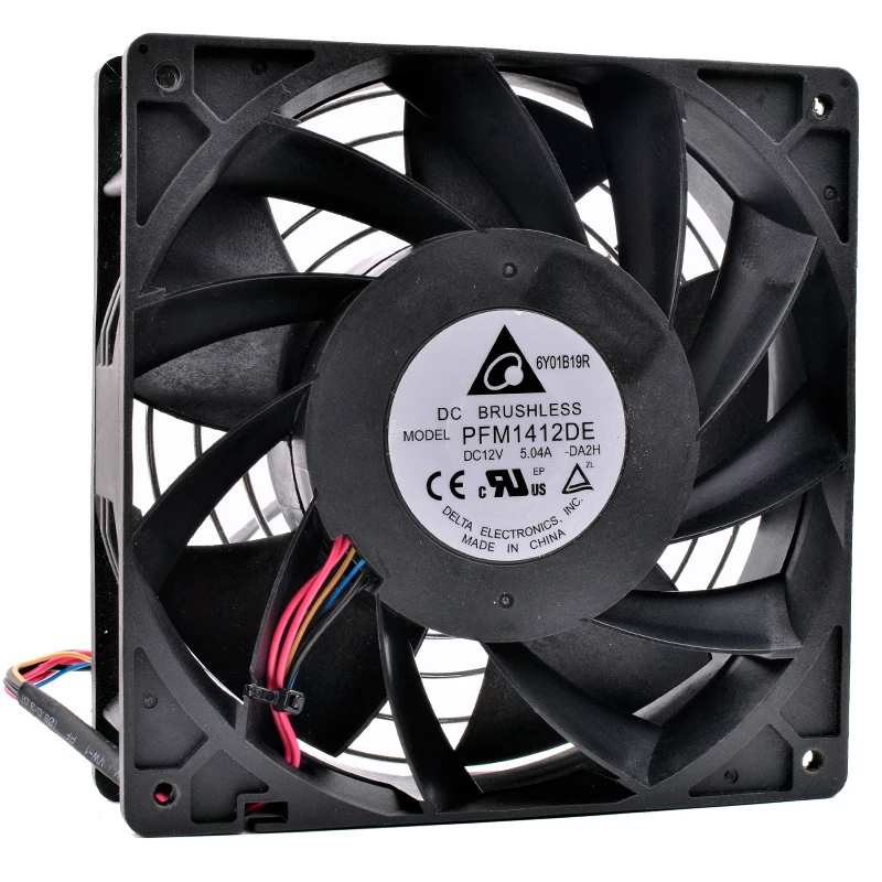 Новый оригинальный серверный кулер PFM1412DE 14 см 14038 дюйма 140x140x38 мм 12 В постоянного