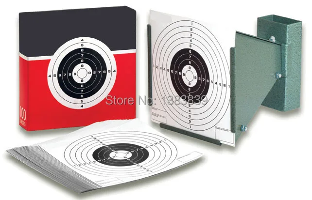 AirgunTarget & конусная ловушка для гранул W. 100 шт. бумаги страйкбола пейнтбола