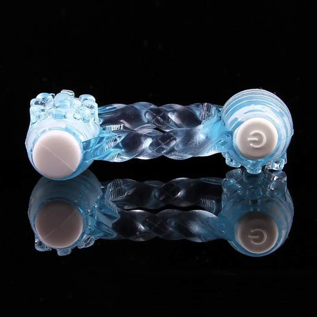 Мужская секс-игрушка стойкая эрекция пенис кольцо Двойные головки вибратор |