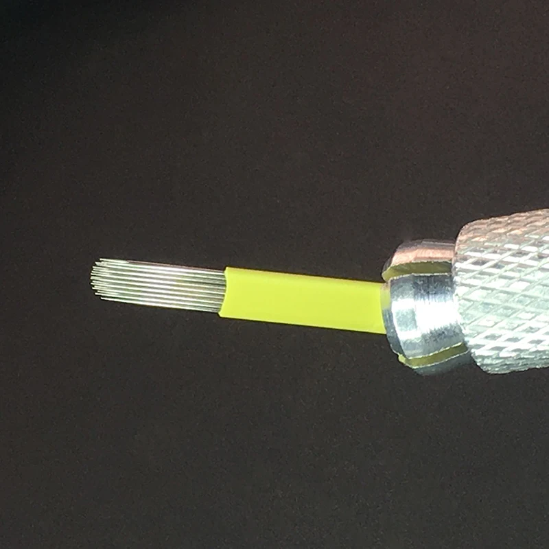 17-Pin U-образные ручные иглы для тумана бровей перманентного макияжа хорошее