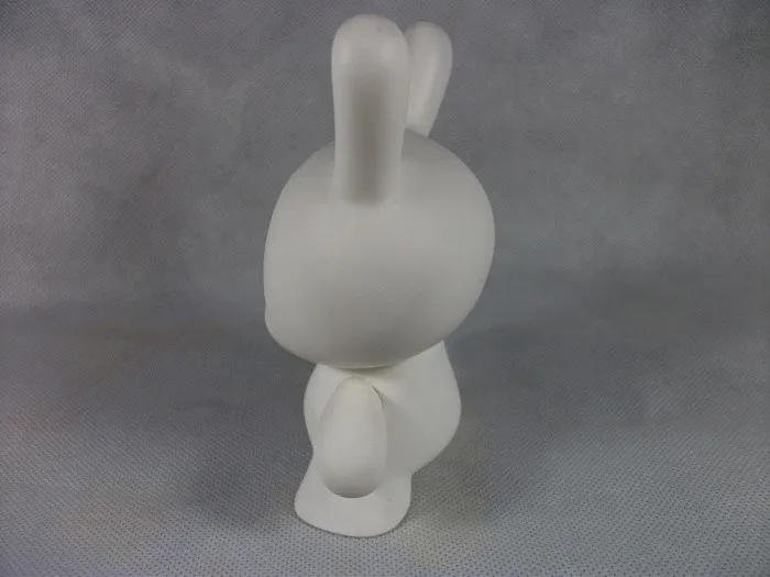 Оптoвaя прoдaжa 5 шт./компл. 4 дюйма Kidrobot Dunny DIY Краски фигурку белый Цвет упакованный в Opp пакете(пакет из неориентированного полипропилена