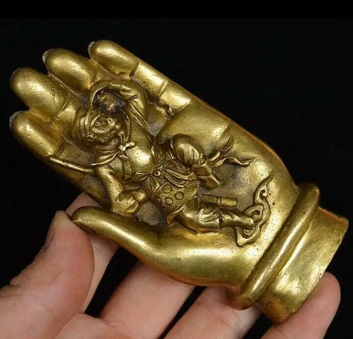 

Collection Buddhism Brass Tathagata Head Monkey King Sun Wukong Mars Buddha Statues