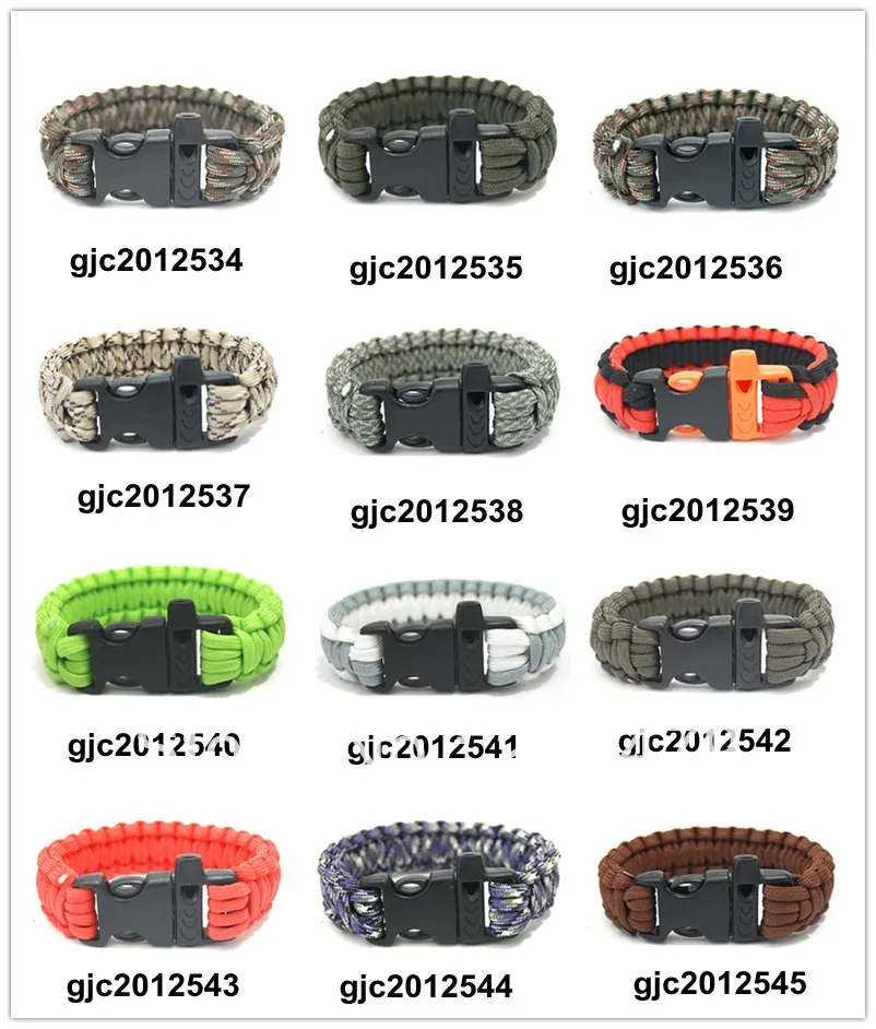 Новый Паракорд парашютный шнур военный браслет для выживания|bracelet accessorize|cord