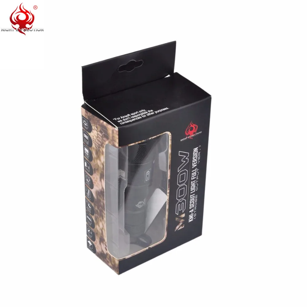 Element Airsoft пистолет тактический светильник M300W винтовка стробоскоп пистолет охотничья лампа оружие светильник NE04055