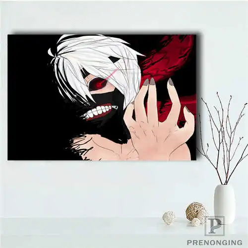 Изготовленная на заказ одежда с надписью Tokyo ghoul (2) @ Печатный постер ткань