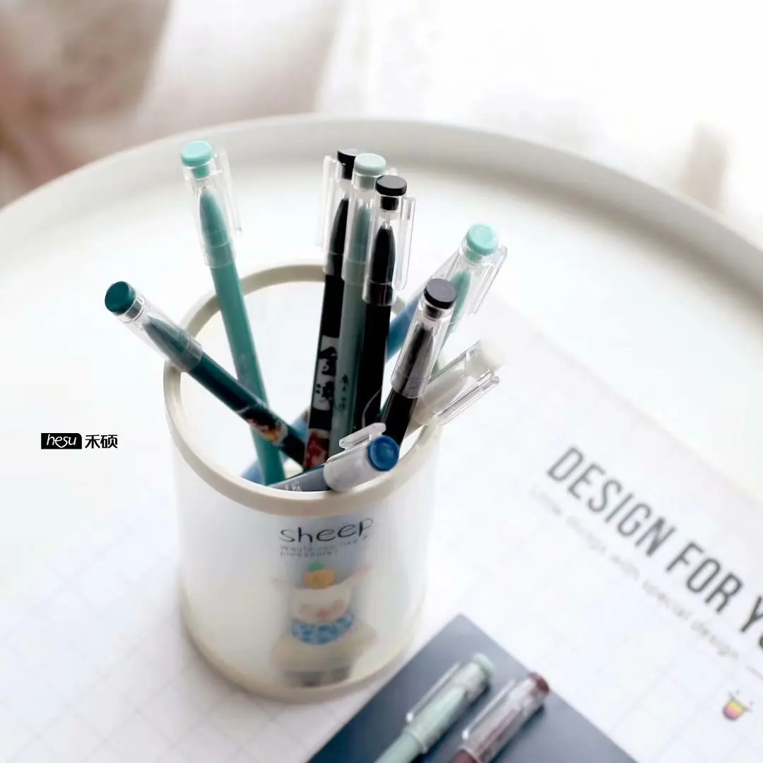 4 шт. гелевые ручки мультфильм магия дао черный цветной гель-inkpens для письма милые канцелярские офисные школьные принадлежности