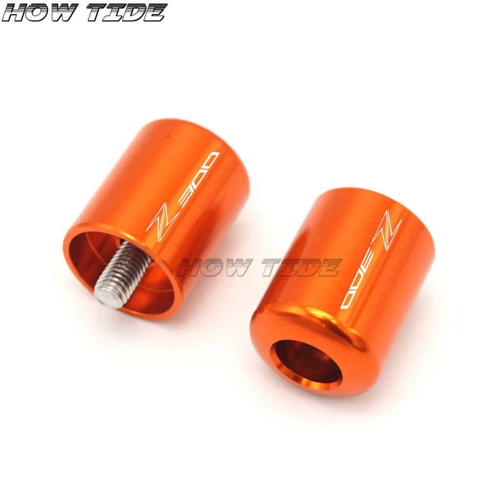 

For Kawasaki NINJA 300R/Z300 2013-2016 Motorcycle Accessories CNC Handlebar Grips high quality Bar Ends Cap Cover Slider