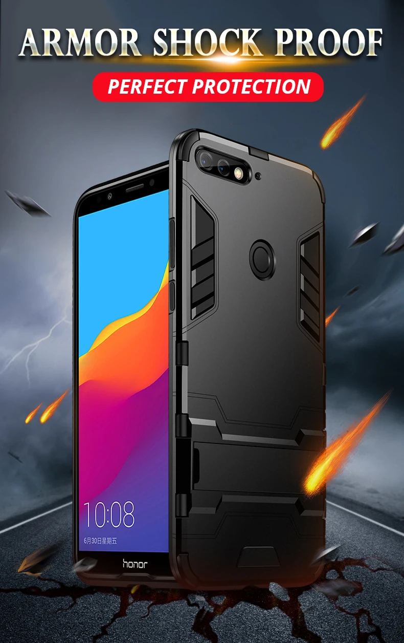 Чехол для huawei Honor 7A, 5,45 дюймов, русская версия, силиконовый бампер, броня, задняя крышка на huawei Honor 7A Pro, 5,7 дюймов, Coque Capa Fundas