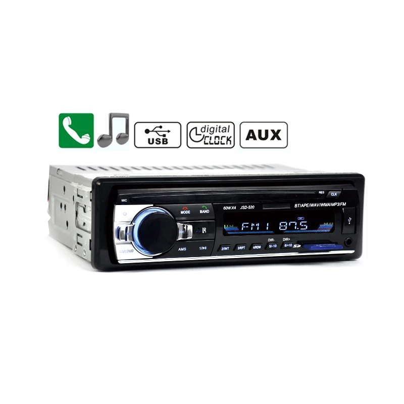 Car Audio Bluetooth fm-передатчик Зарядное устройство Автомобильный MP3-плеер радио тюнер Aux